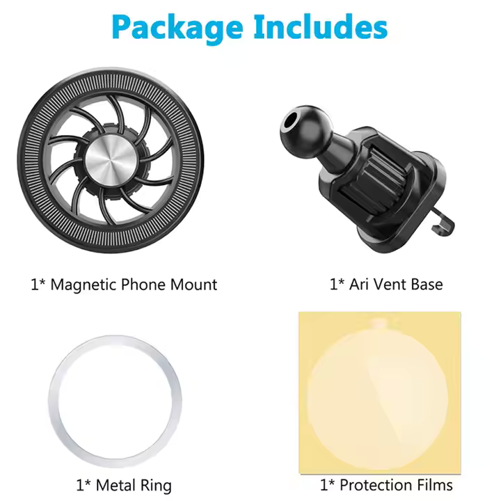 Suport Auto, ProMate, Clip Magnetic, Negru