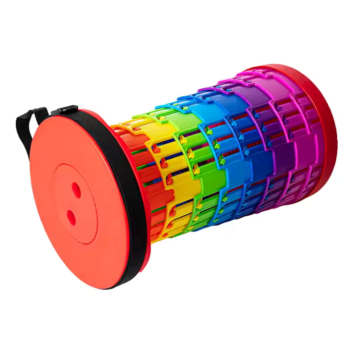 Scaun Telescopic Pliabil pentru Camping Multicolor Glixicom®