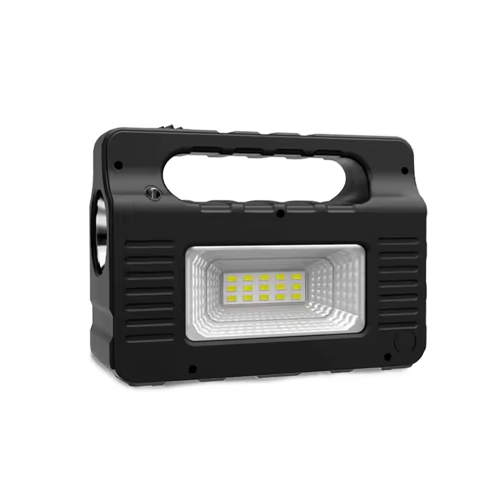 Sistem iluminare EP0138 3 becuri lanterna BT radio 24W