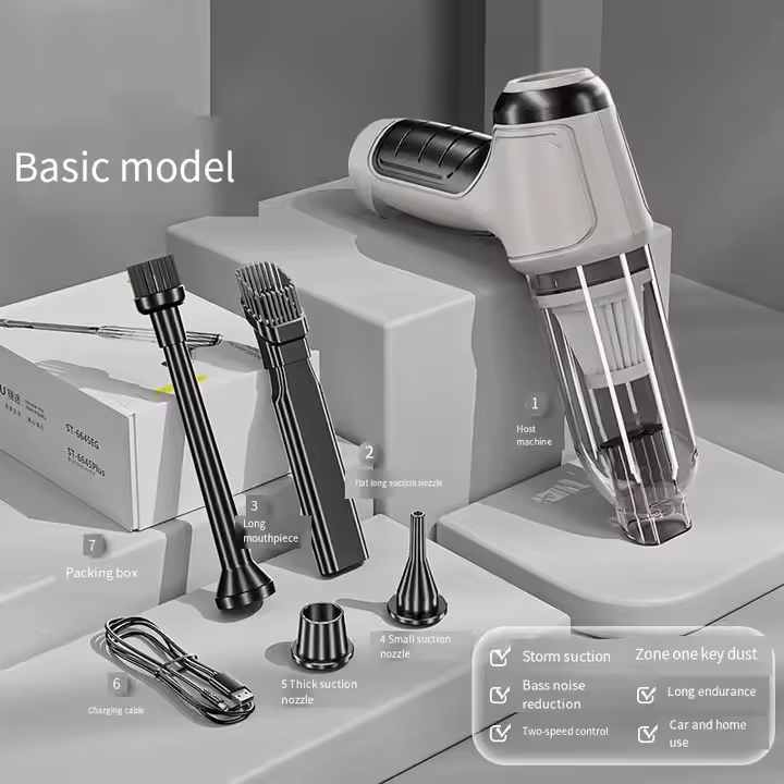 Aspirator puternic si suflanta aer cu acumulator Usb 120w jb107
