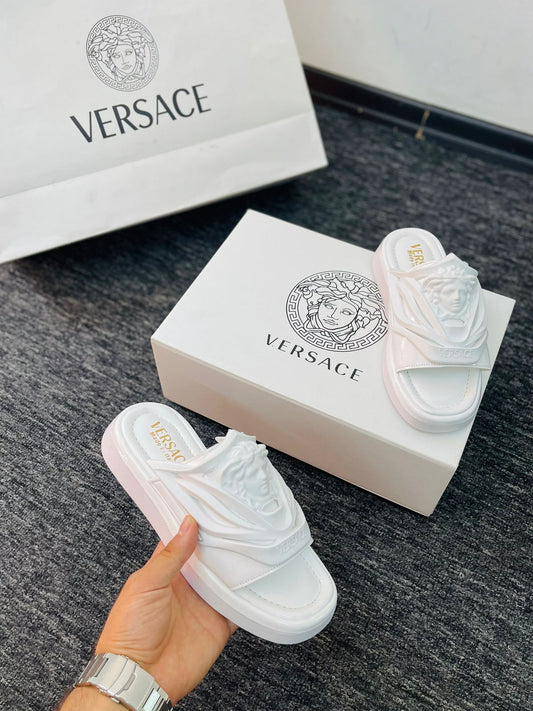 Papuci Medusa White