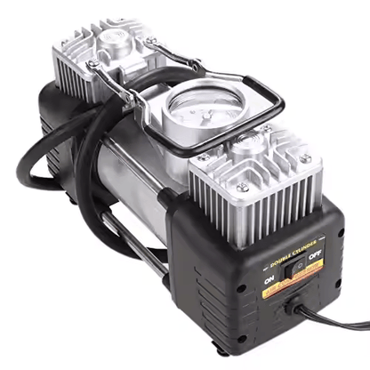 Kit compresor auto cu valiza, kit reparatie pana, 2 cilindrii, auto, Dalimag dalimag Vezi toate produsele