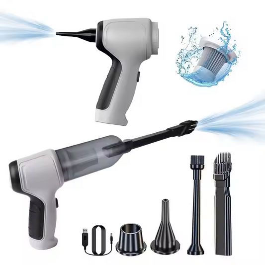 Aspirator puternic si suflanta aer cu acumulator Usb 120w jb107