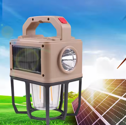 Lampa exterior cu incarcare solara