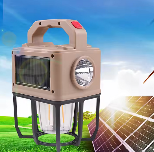 Lampa exterior cu incarcare solara