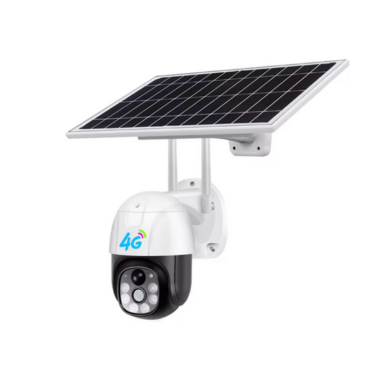 Camera Supraveghere Dubla VisionHub®, conexiune 4G cartela SIM, Incarcare Solara, Baterie 12000mAh, Panou Solar10 w, Vizualizare 360°, Conectare Telefon, 1080P FullHD, 4MP, zoom 10x, Audio Bidirectional, Alarma, Detectie Miscare Notă, Vizualizare PIR